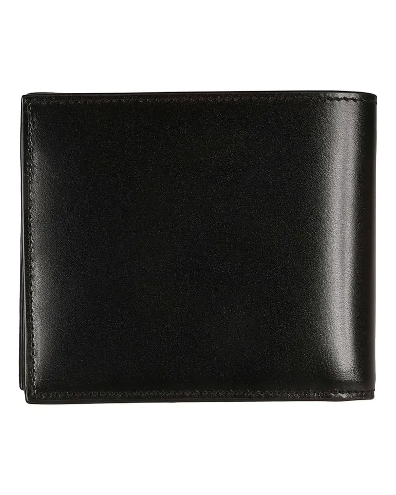 Saint Laurent Cassandre East/West Portemonnaie - Schwarz Schwarz