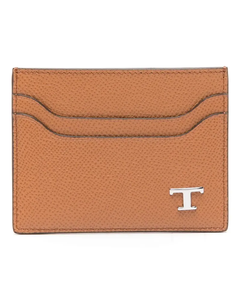 TOD'S Klassisches Kartenetui - Braun Braun