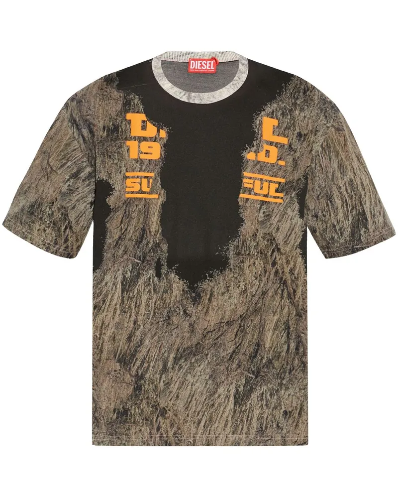 Diesel T-Boxt T-Shirt - Schwarz Schwarz