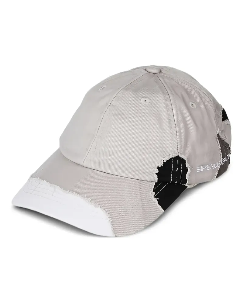 Spencer Badu embroidered camouflage cap - Nude Nude