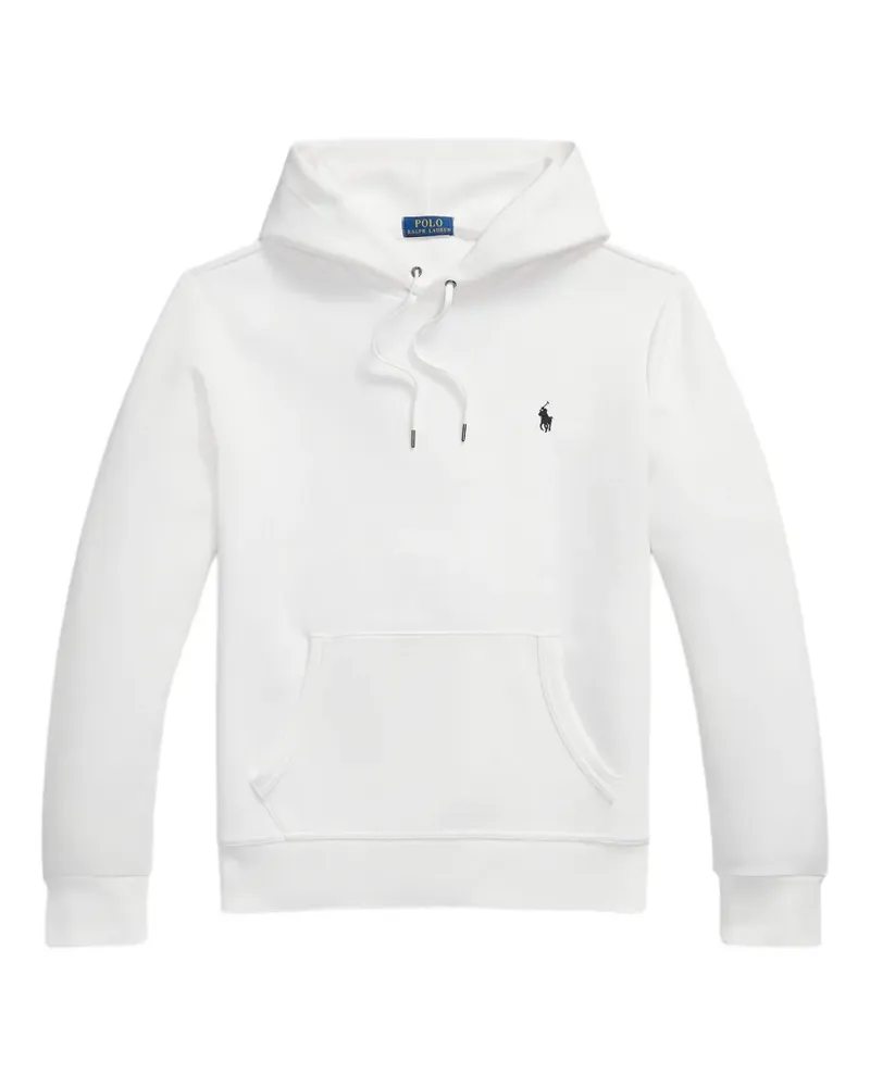 Ralph Lauren logo-embroidered drawstring hoodie - Weiß Weiß