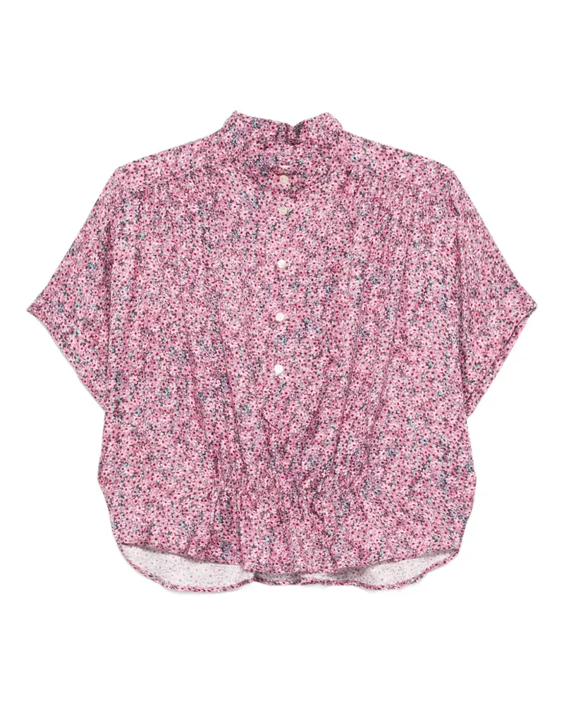 Isabel Marant Azalea floral buttoned shirt - Rosa Rosa