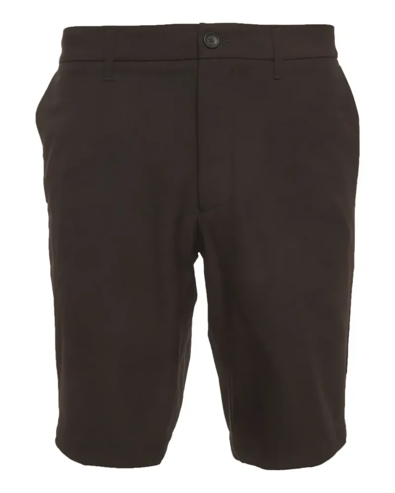 HUGO BOSS stretch crepe shorts - Schwarz Schwarz