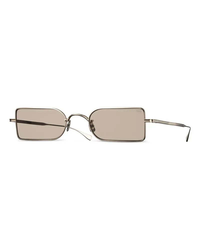 EYEVAN 7285 798 rectangle-frame sunglasses - Silber Silber