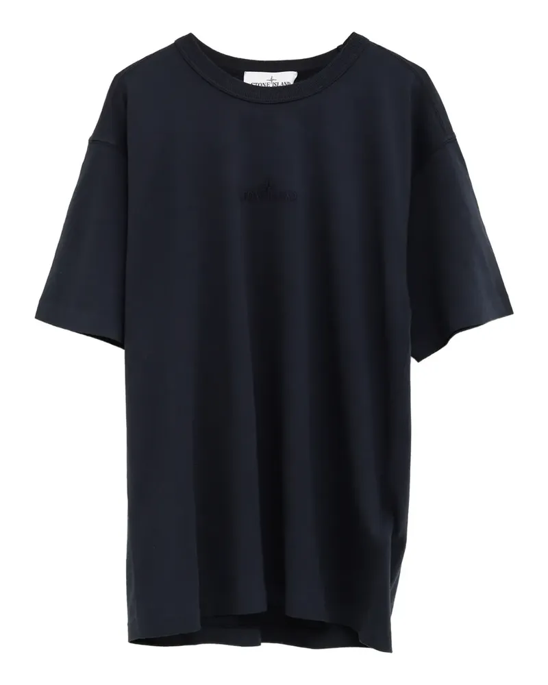 Stone Island T-Shirt mit rundem Ausschnitt - Blau Blau