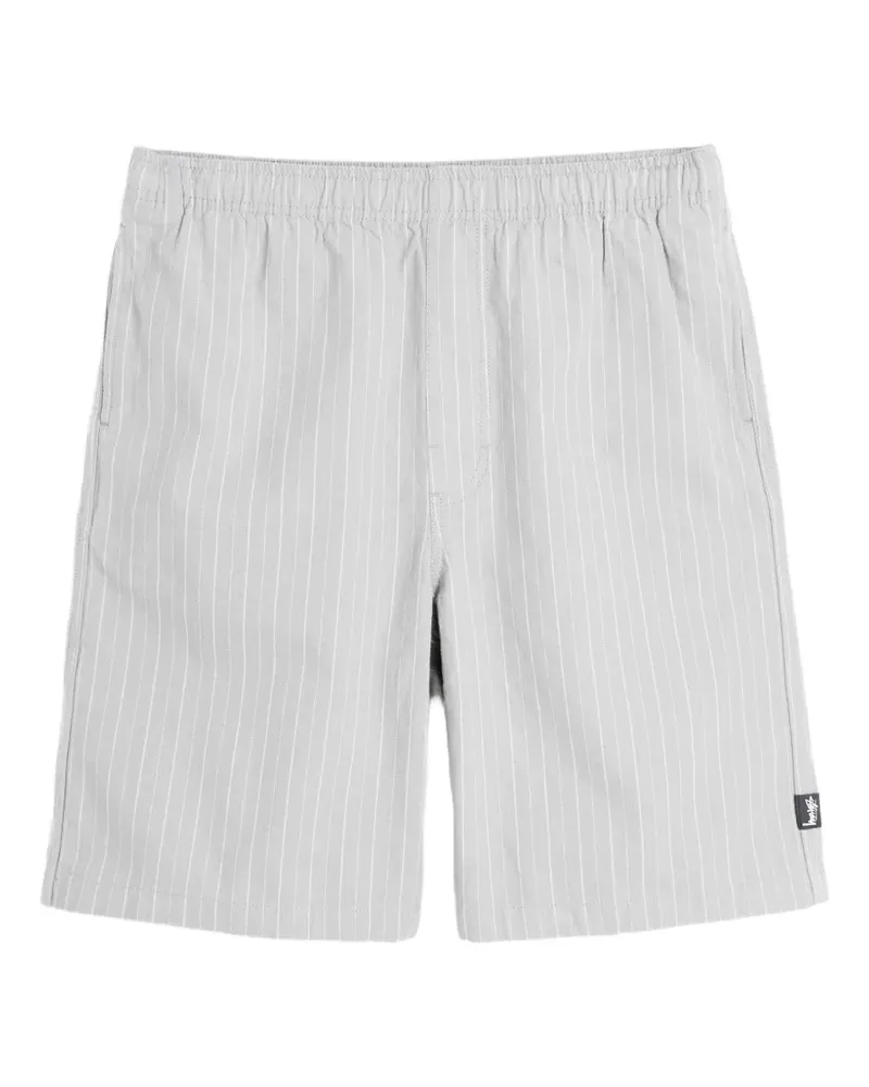 Stüssy pinstripe beach shorts - Grau Grau
