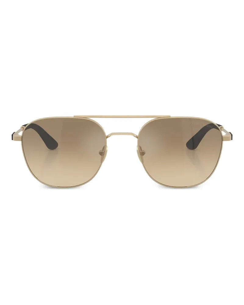 Giorgio Armani pilot-frame sunglasses - Gold Gold