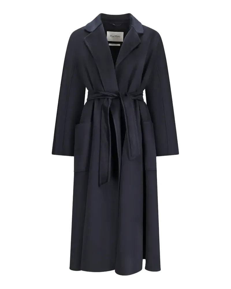 Max Mara Ludmilla Icon belted coat - Blau Blau