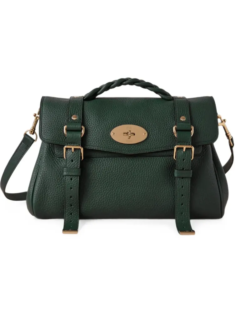Mulberry Alexa grained leather tote bag - Grün Grün