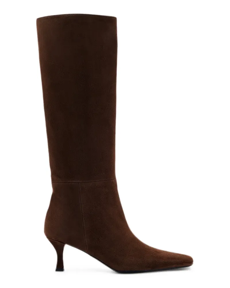 Proenza Schouler Trap Stiefel aus Wildleder - Braun Braun
