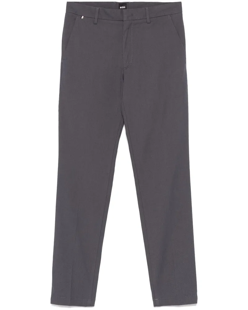 HUGO BOSS Schmale Chino - Grau Grau