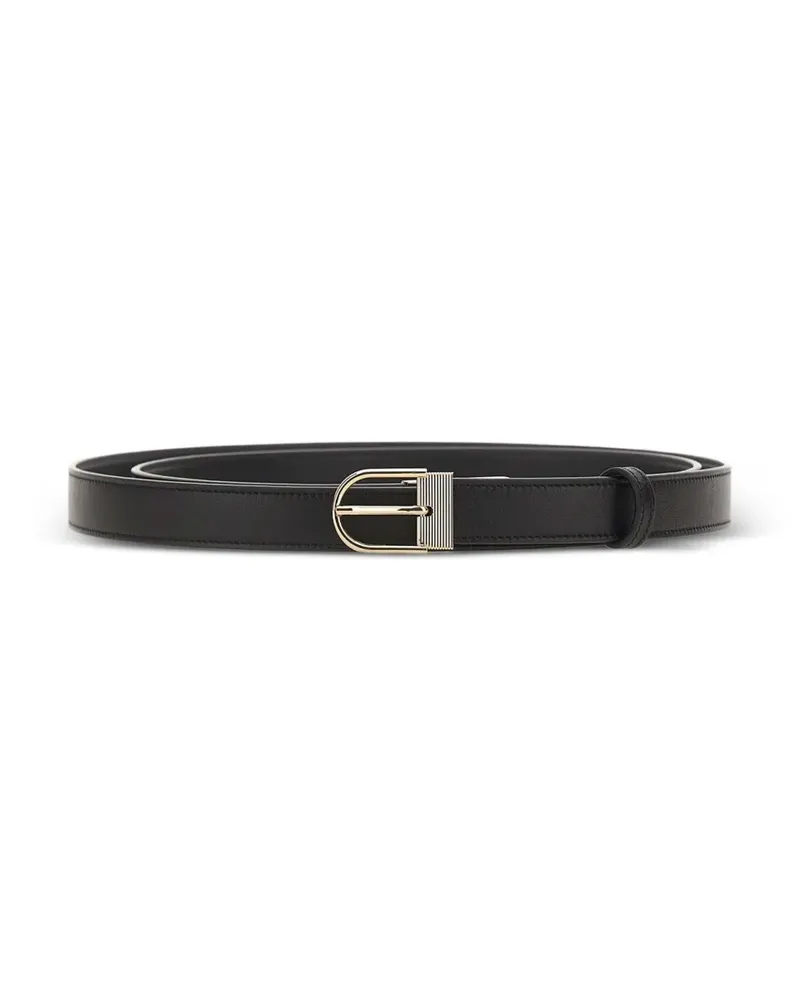 Victoria Beckham Dorian leather belt - Schwarz Schwarz