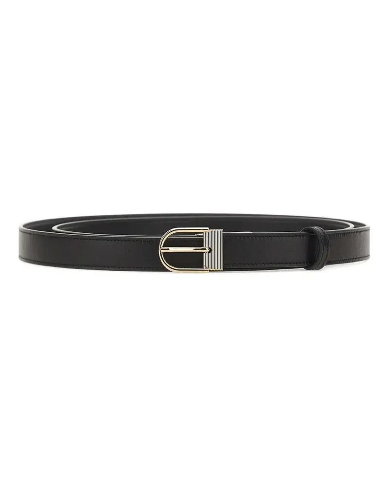 Victoria Beckham Dorian leather belt - Schwarz Schwarz