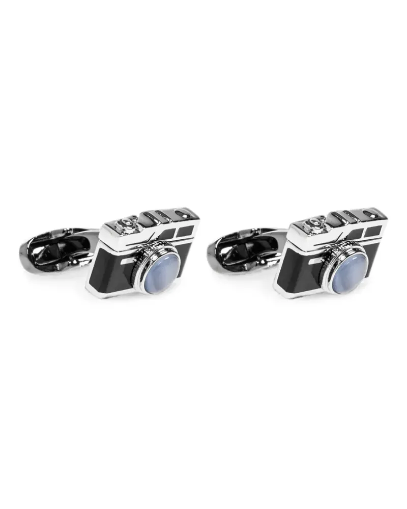 Paul Smith camera-shaped cufflinks - Silber Silber