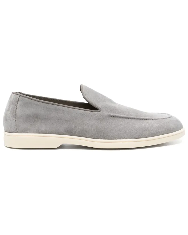 Doucal´s Loafer mit mandelförmiger Kappe - Grau Grau