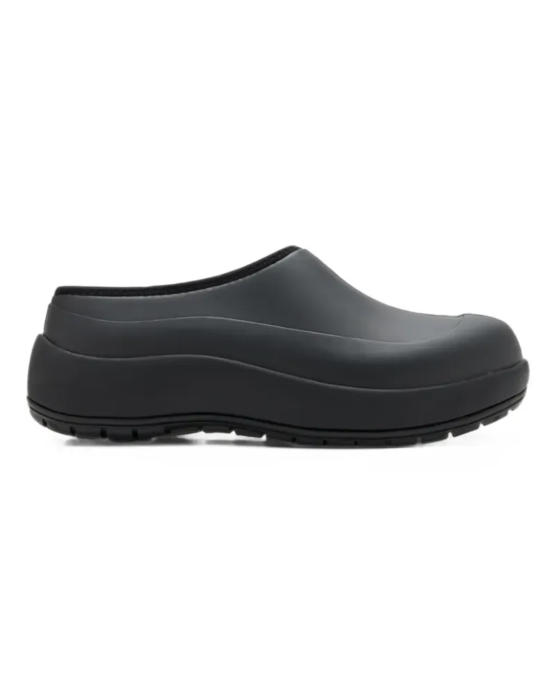 RAINS The Dry rubber clogs - Schwarz Schwarz