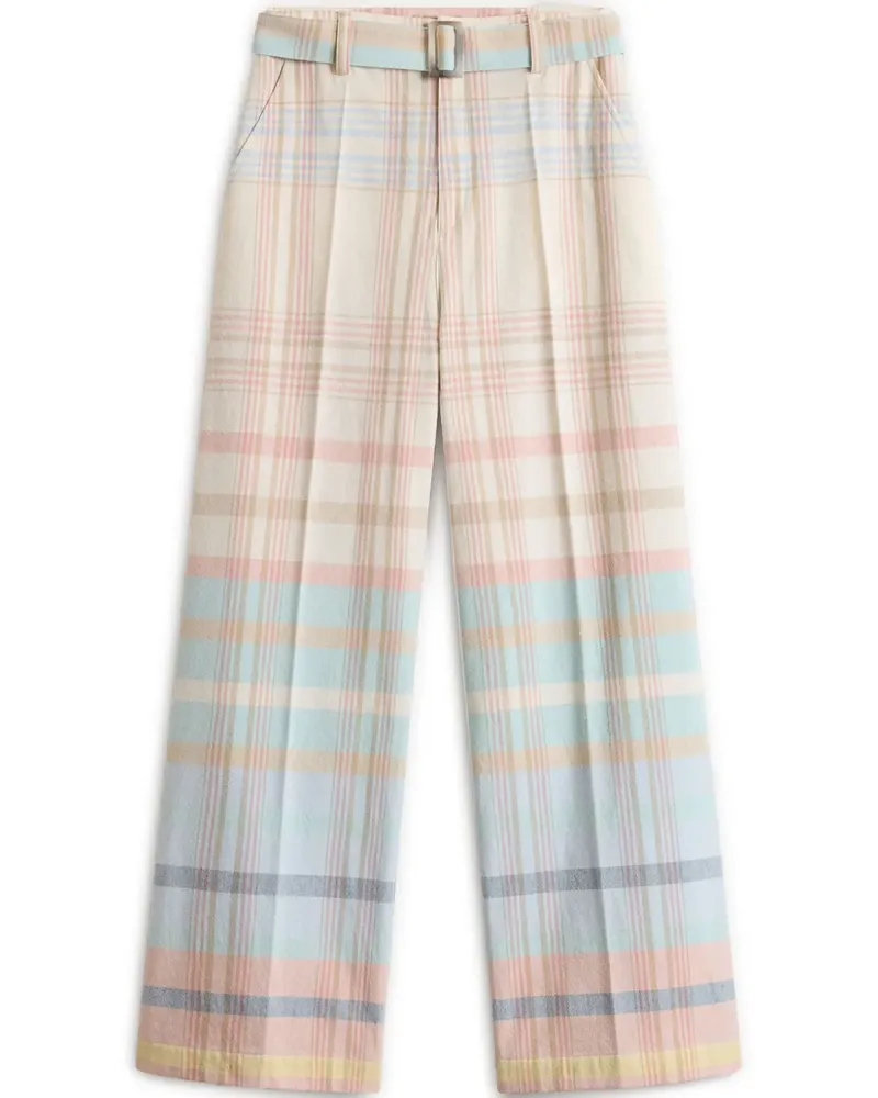 Woolrich Karierte Spring Hose - Nude Nude