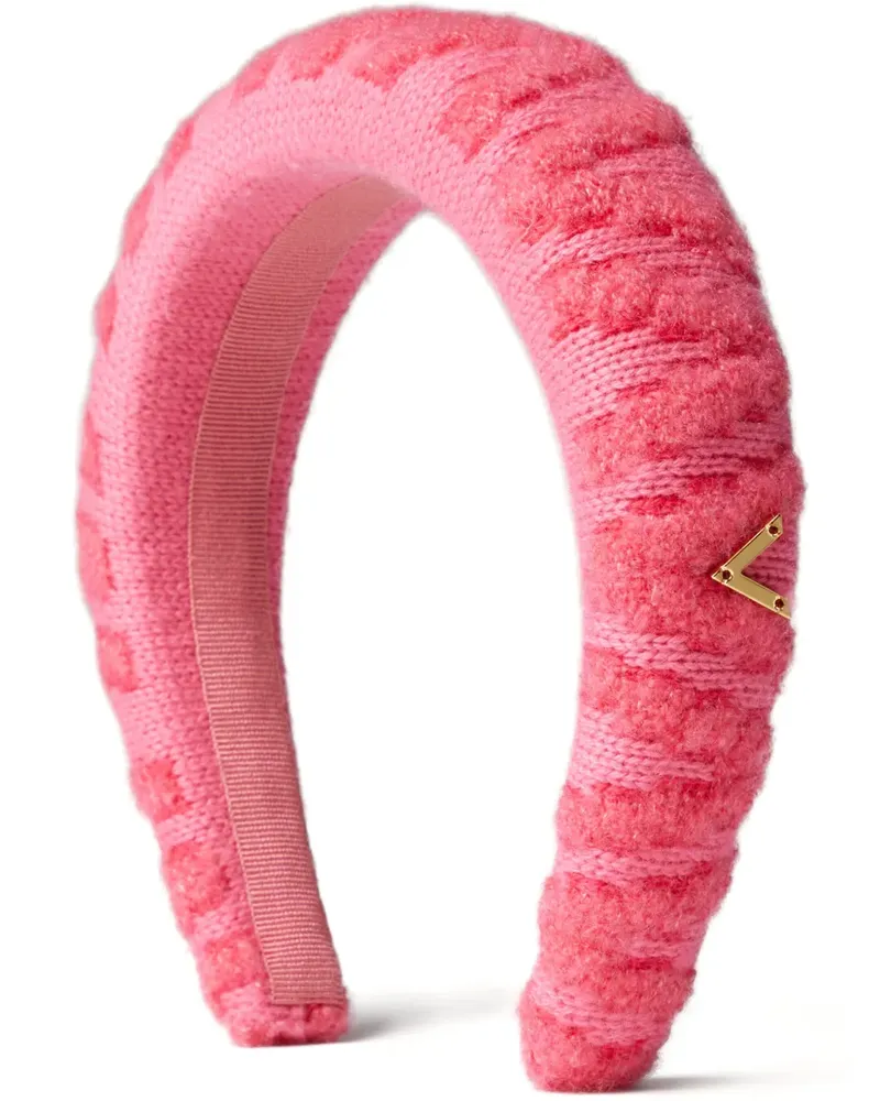 Valentino Garavani Haarreif mit VLogo - Rosa Rosa
