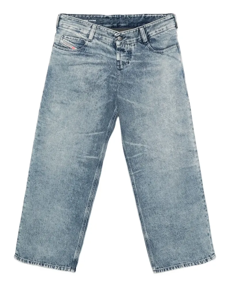 Diesel acid-wash jeans - Blau Blau