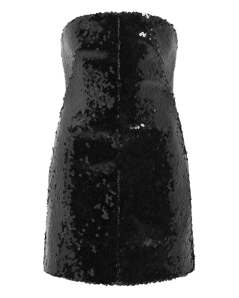 16ARLINGTON Stell Minikleid mit Pailletten - Schwarz Schwarz