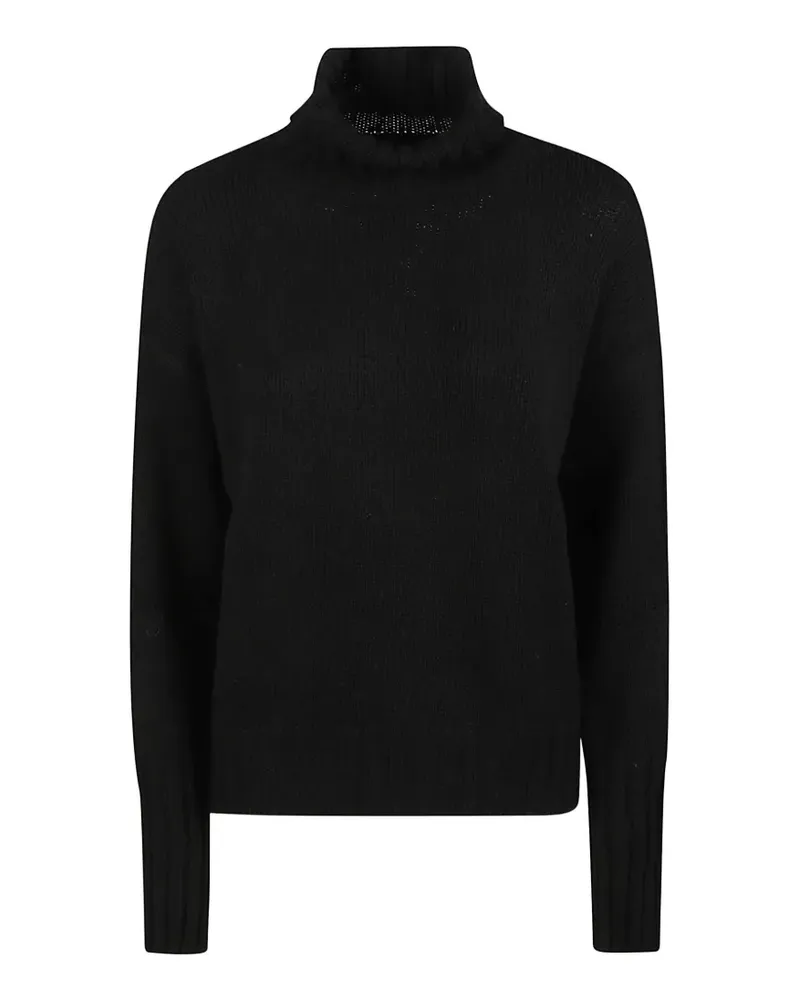 ARAGONA high-neck cashmere sweater - Schwarz Schwarz
