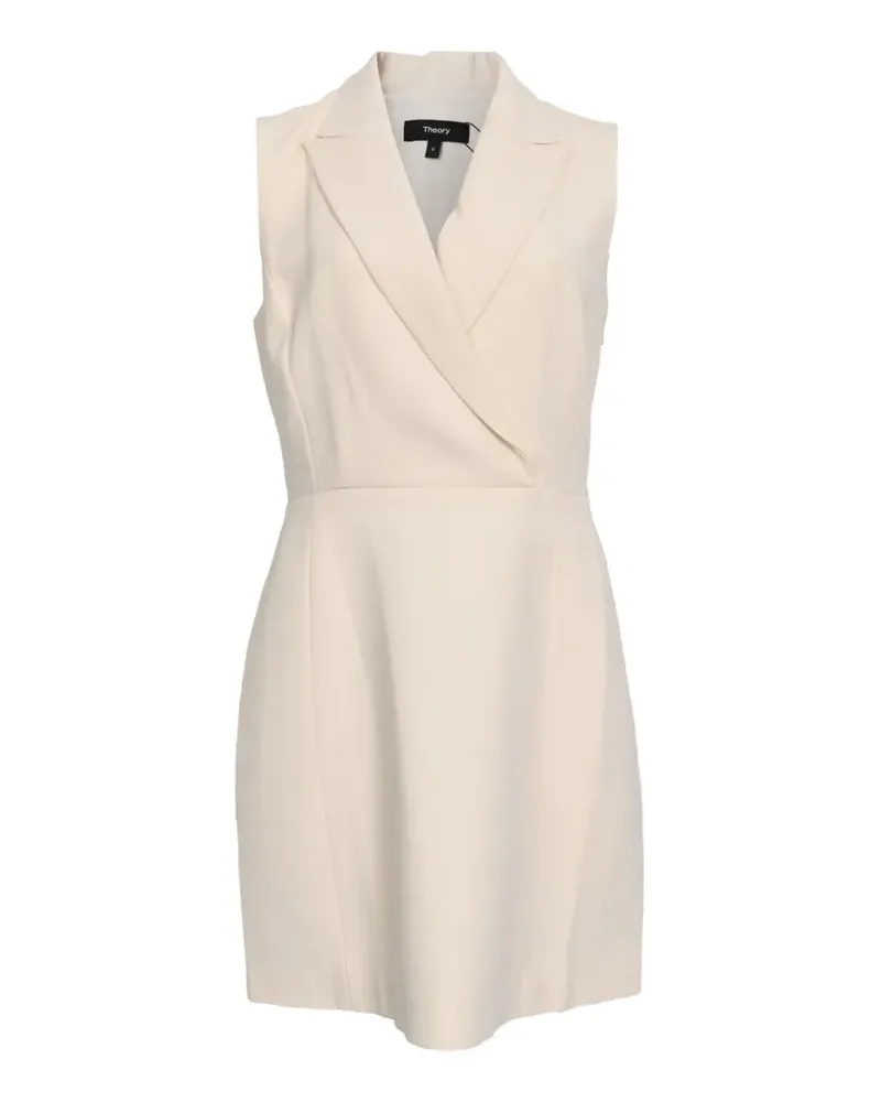 Theory sleeveless blazer dress - Nude Nude