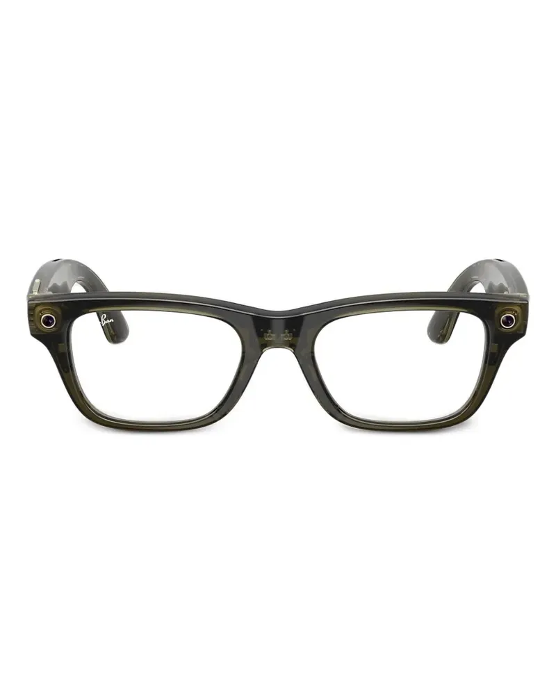 Ray Ban Blayzer meta square-frame glasses - Grün Grün