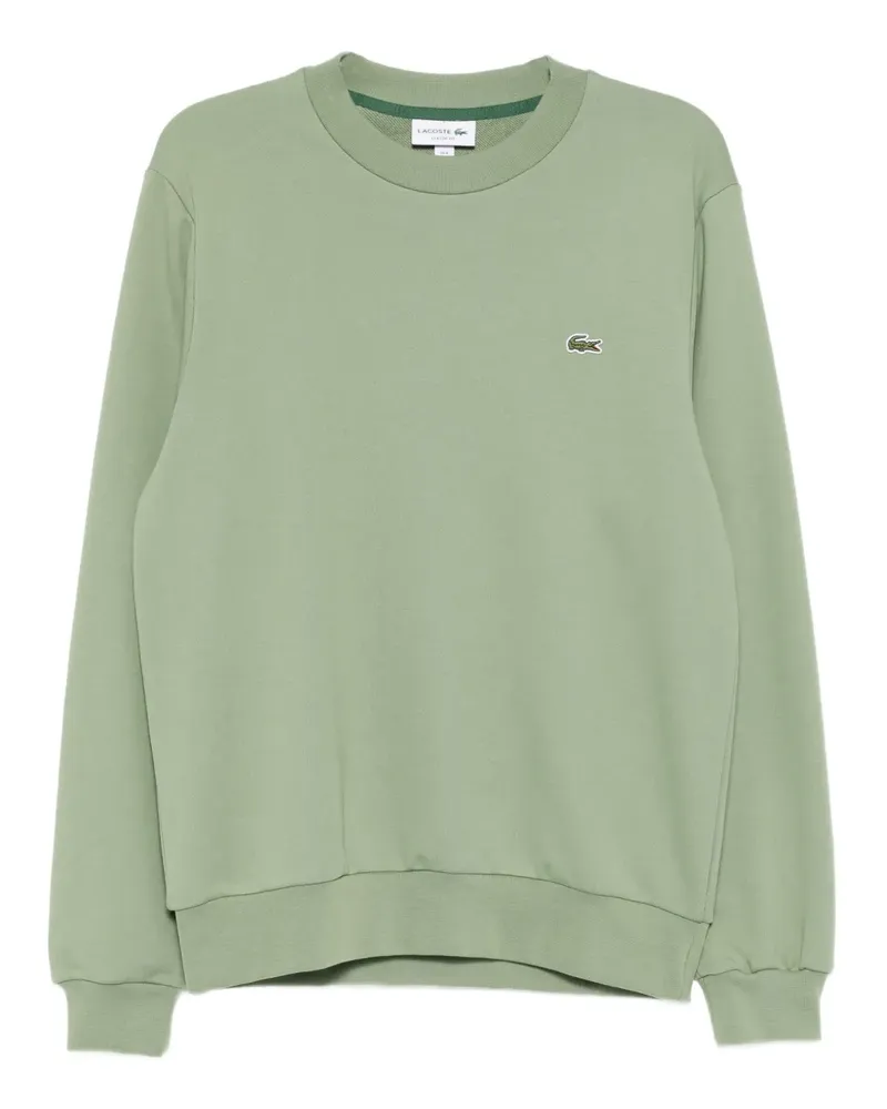 Lacoste Sweatshirt mit Logo-Patch - Grün Grün