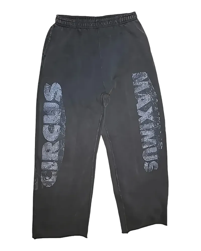 Travis Scott Utopia Circus Maximus elasticated-waistband trousers - Schwarz Schwarz