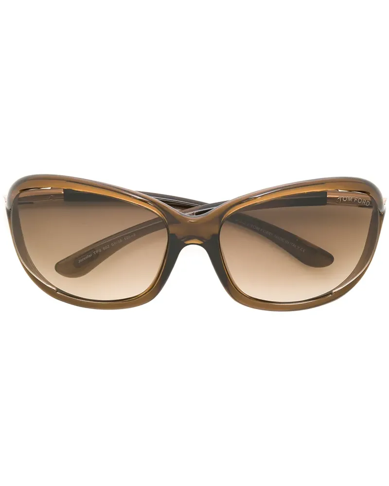 Tom Ford Sonnenbrille mit farbigen Gläsern - Braun Braun