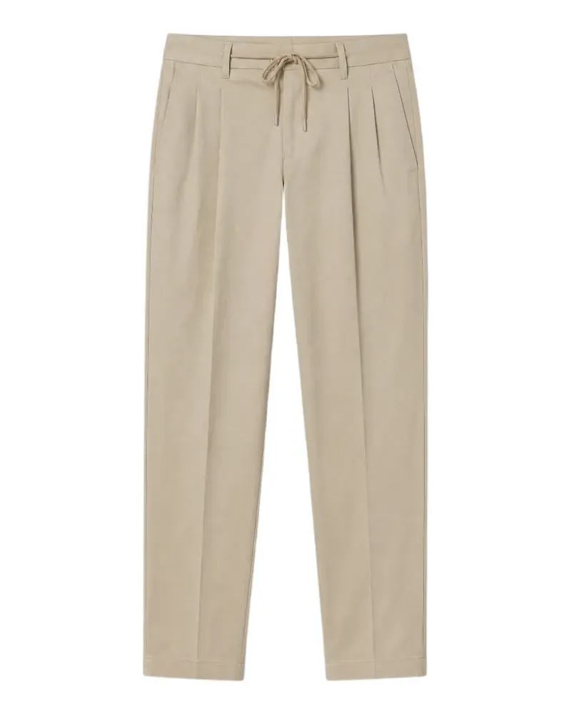 Manuel Ritz pleated drawstring-waist trousers - Nude Nude