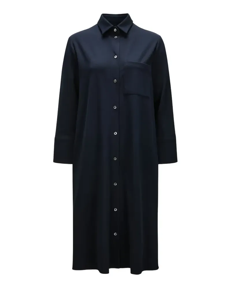 CIRCOLO 1901 button-up shirt midi dress - Blau Blau
