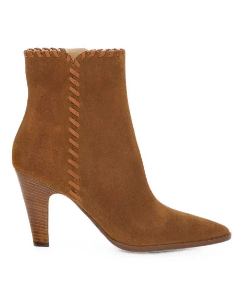 Gianvito Rossi Zaira booties - Braun Braun