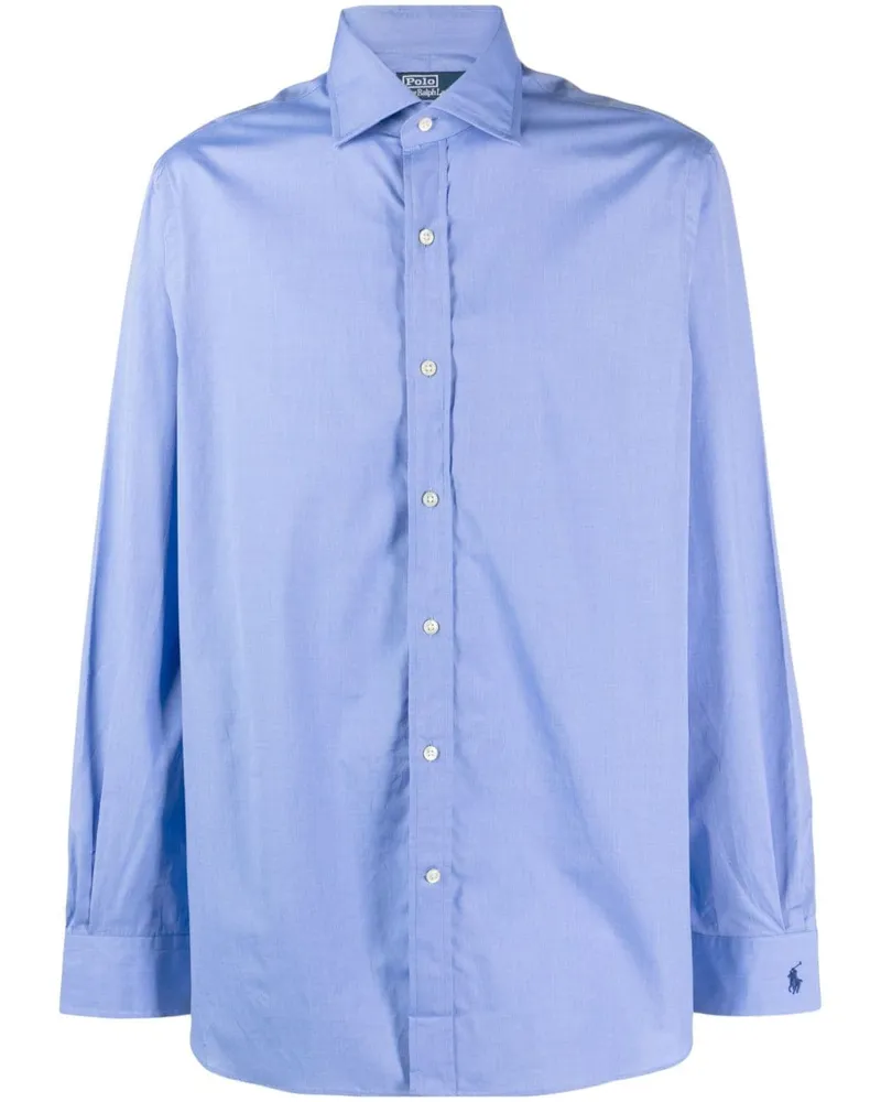 Ralph Lauren Regent Hemd mit Logo-Stickerei - Blau Blau