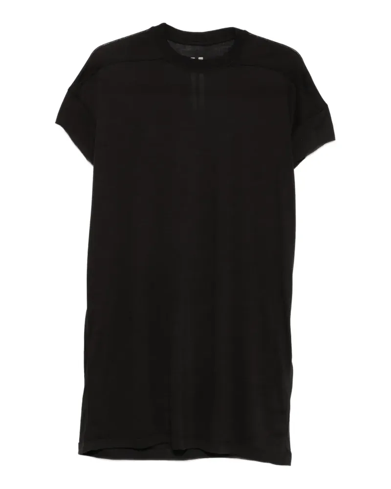 Rick Owens T-Shirt mit angeschnittenen Ärmeln - Schwarz Schwarz