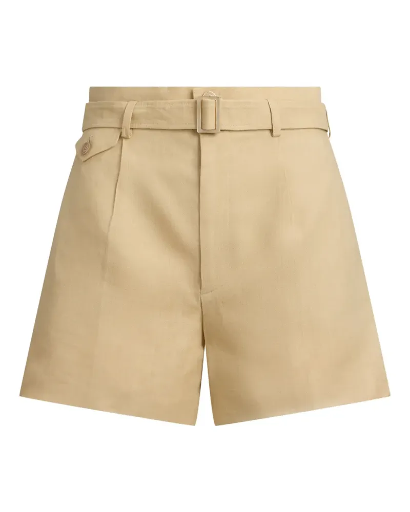 Ralph Lauren Denise belted shorts - Nude Nude