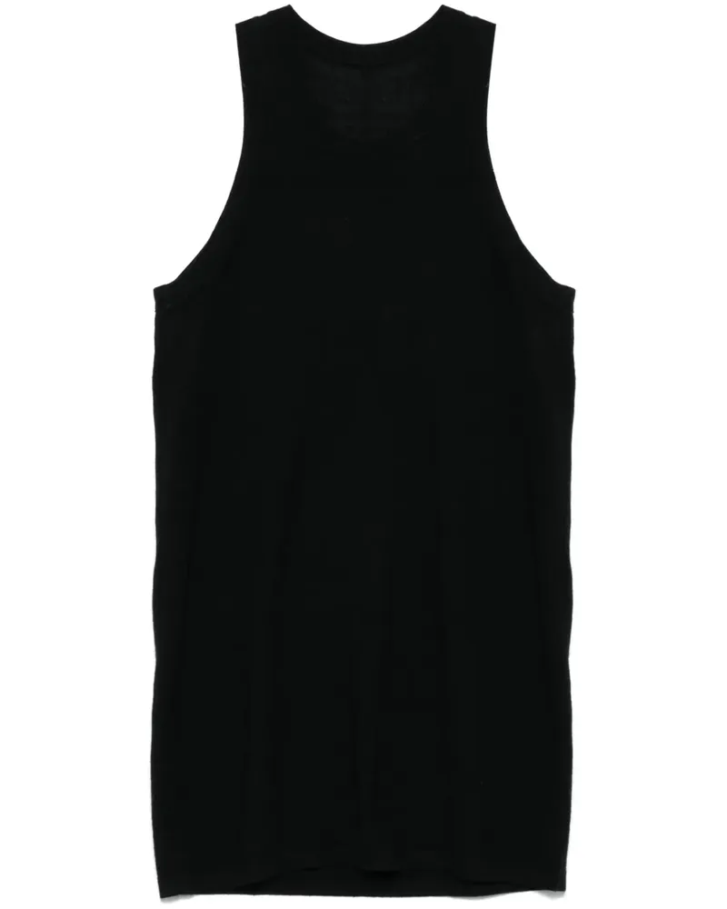Frenckenberger Fein gestricktes Top - Schwarz Schwarz