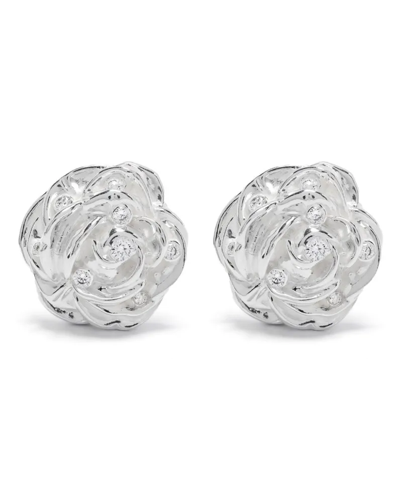 Magda Butrym Rose Ohrringe - Silber Silber