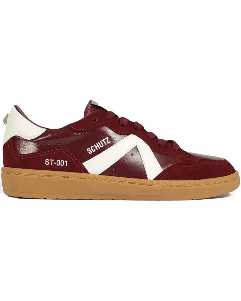 Schutz Sneakers mit Einsätzen - Rot Rot