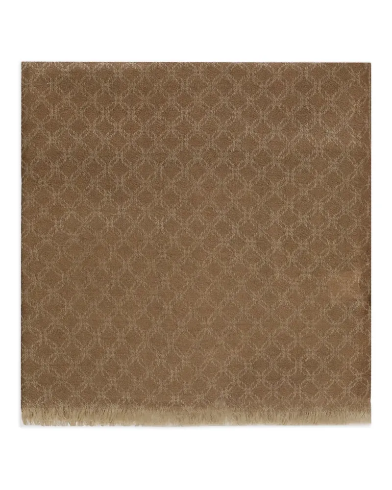 Altea Geometrisch gemusterter Schal - Braun Braun
