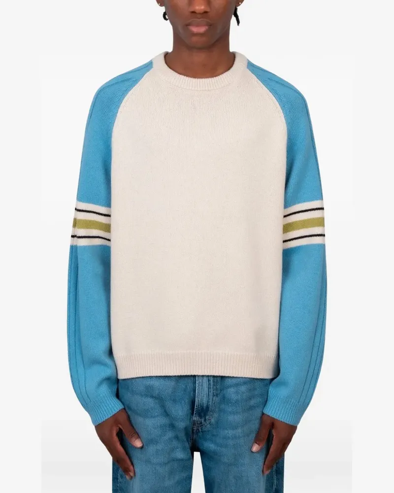 Stüssy Pullover mit Logo-Print - Blau Blau