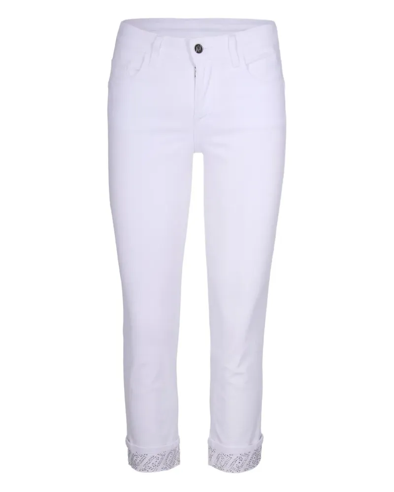 Liu Jo Jeans mit Umschlag - Weiß Weiß
