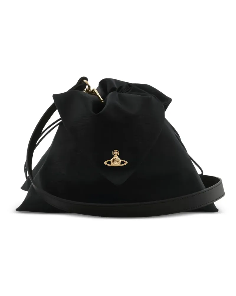 Vivienne Westwood Harlequin Beuteltasche - Schwarz Schwarz