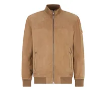 Sands Wildlederjacke mit Reißverschluss - Nude