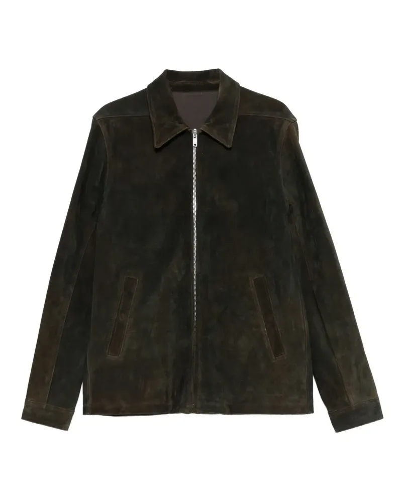 Rick Owens Jacke aus Wildleder - Braun Braun
