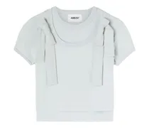 T-Shirt aus Bio-Baumwolle im Layering-Look