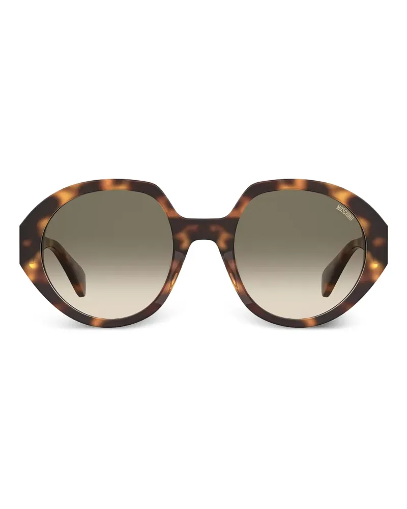 Moschino gradient-lenses sunglasses - Braun Braun