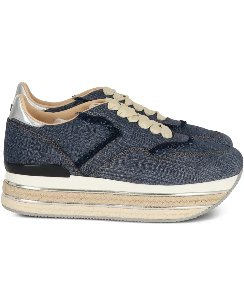Hogan Sneakers mit Plateausohle - Blau Blau