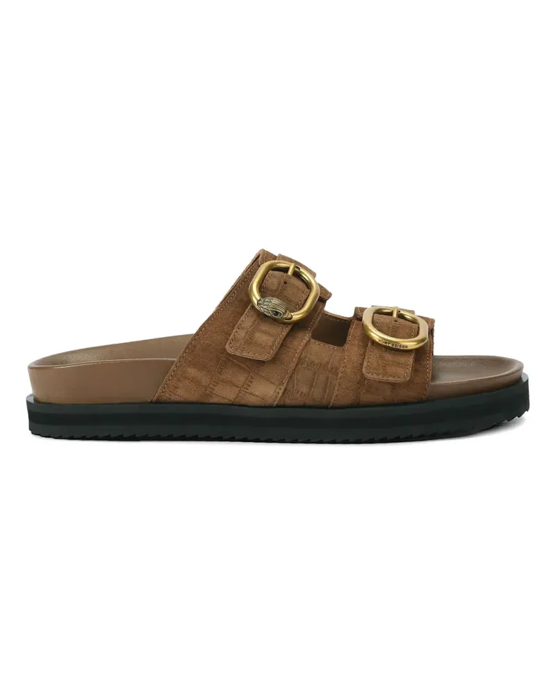 Kurt Geiger Bancroft Sandalen aus Wildleder - Braun Braun