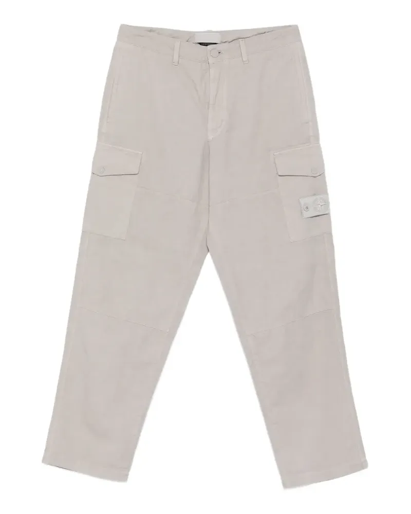Stone Island Compass-patch cargo pants - Grau Grau